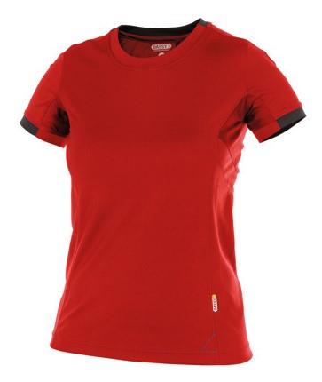 Dassy t-shirt nexus femme rouge noir s