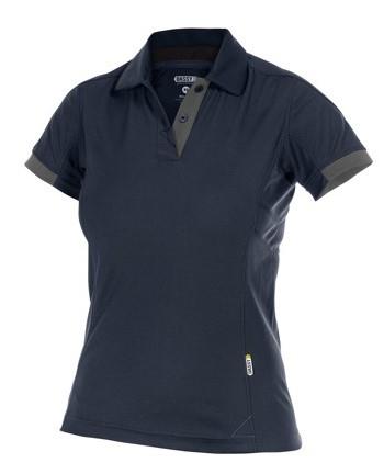 Dassy polo traxion femmes marine gris m