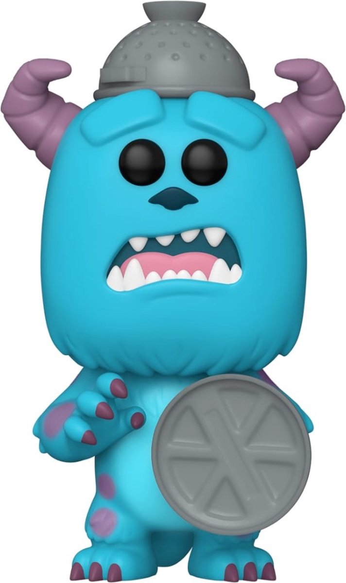 Poupée à collectionner Funko Monsters, Inc. ! vinyle - disney sulley avec couvercle 20e anniversaire multicolore