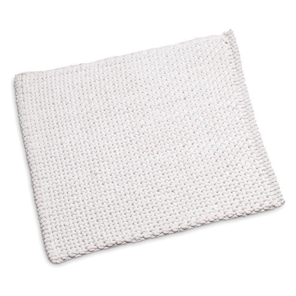 Wicotex tapis de bidet tresse classique 50x60 cm blanc