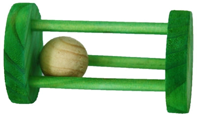 Cercle de hochet en bois pour animaux de compagnie heureux