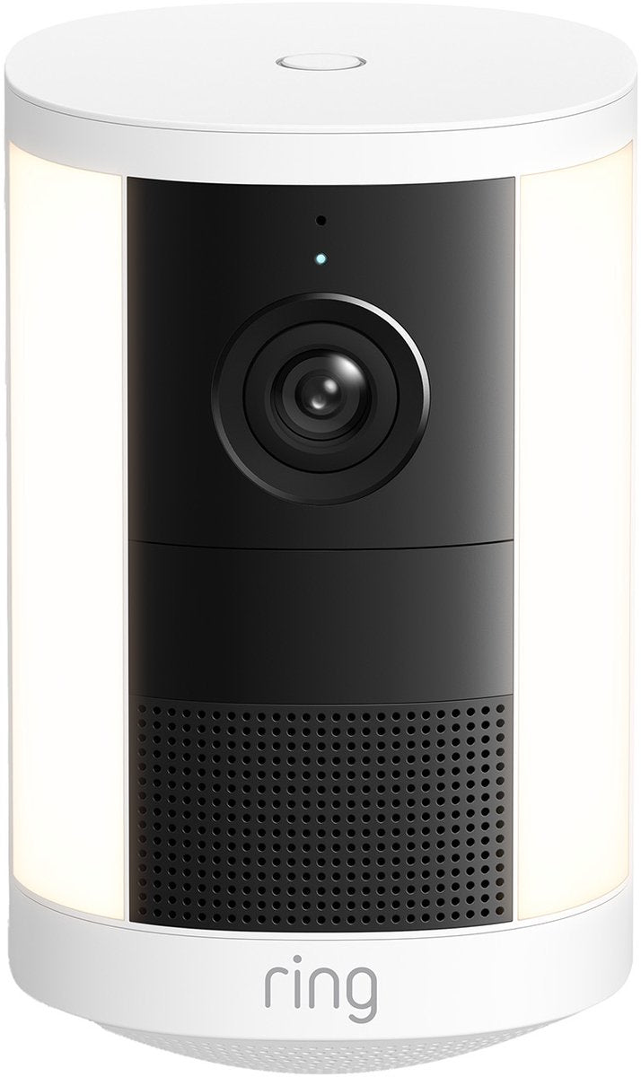 Ring spotlight camera op batterij (nieuwste generatie) - wit - 2k video