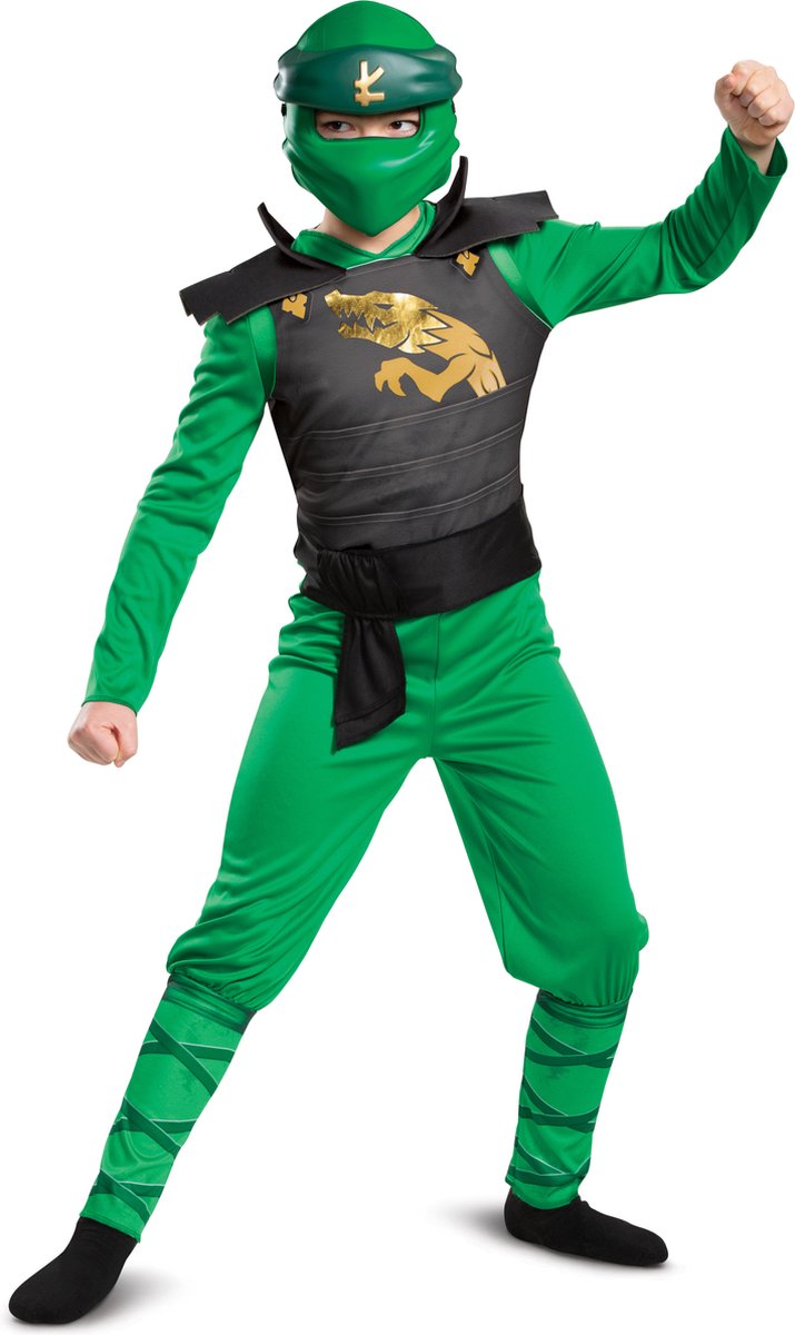 Déguisement LEGO - Ninjago, Lloyd Legacy Combinaison Classique, taille S (4-6 ans), garçon