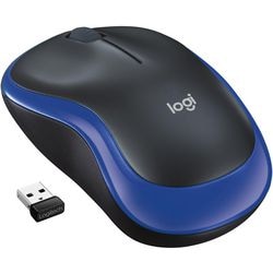 Souris logitech m185 sans fil bleue