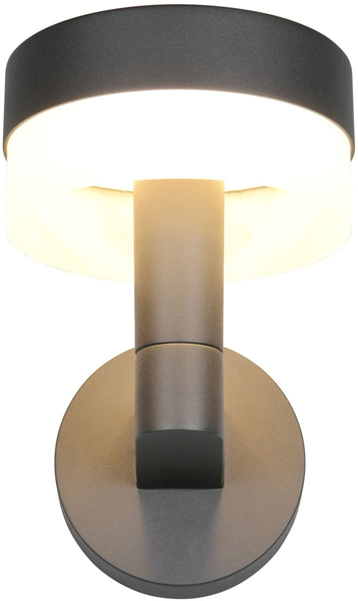 Trio mackenzie - applique - anthracite - incl. 1x SMD 8 W - montage mural - ne convient pas pour variateur externe - non dimmable - éclairage extérieur - IP54