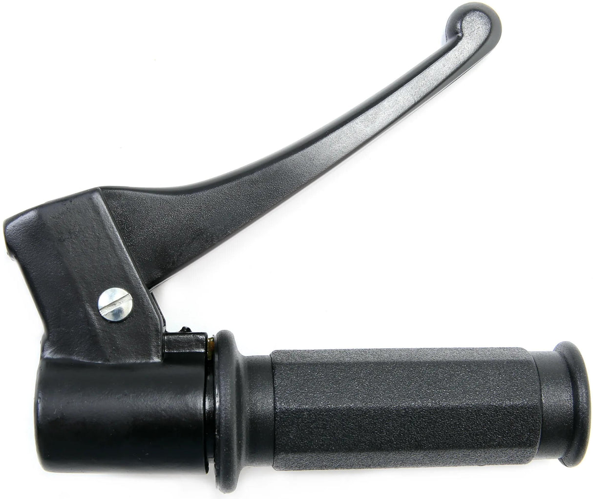 Poignée d'accélérateur Domino complète, avec poignée en plastique, poignées d'accélérateur noires alu sw 1-pull, levier de frein