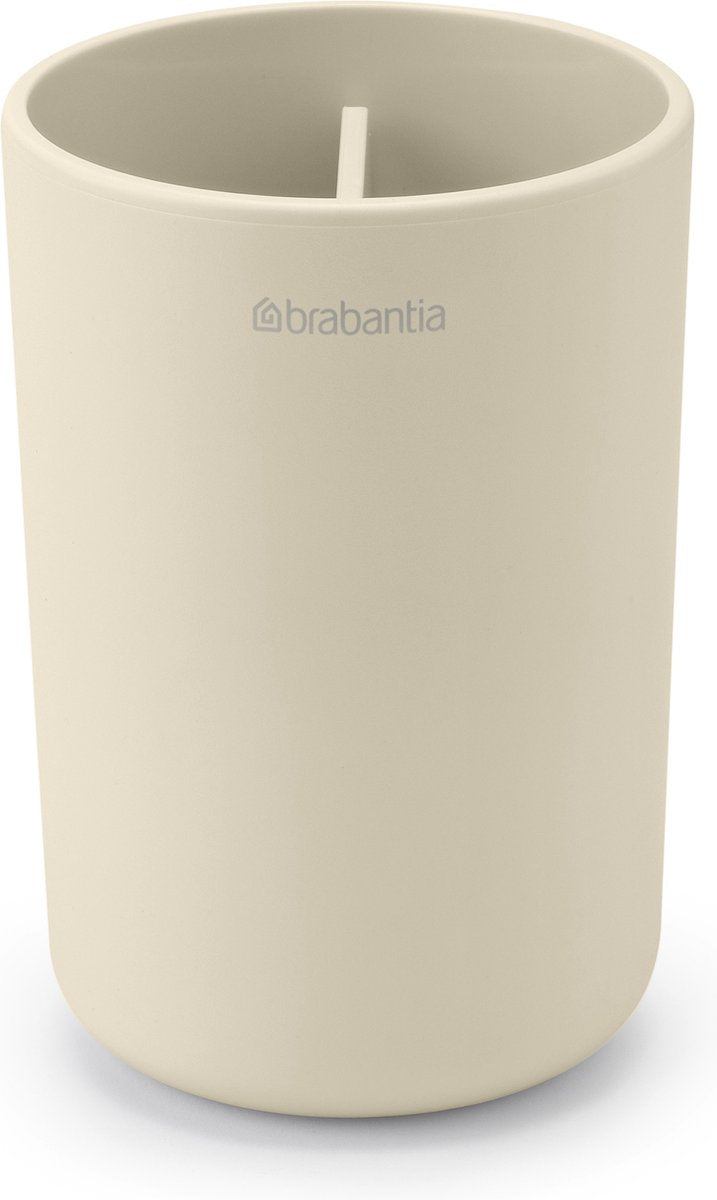 Brabantia renouveler le porte-brosse à dents - avec insert - beige doux