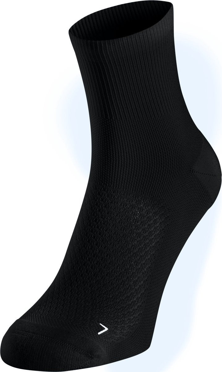 Chaussettes mi-longues Odlo essentials - unisexe - noir - 39-41