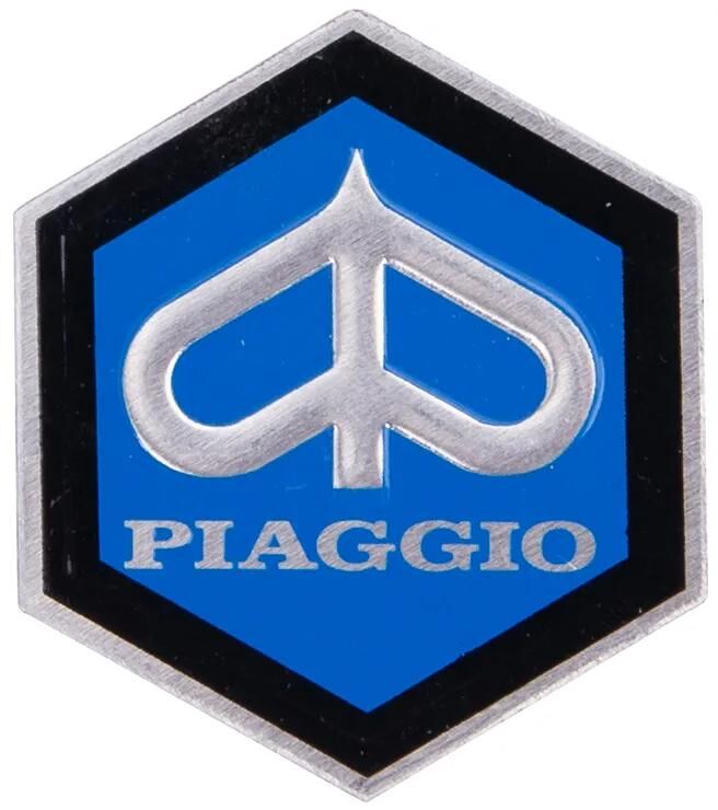 Autocollants badge RMS hexagonaux Piaggio