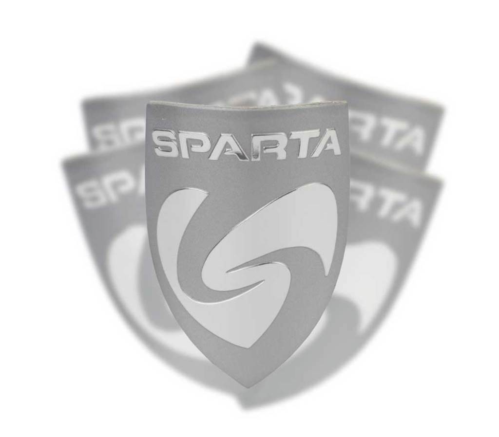 Sparta anp balhd emblème spa 50mm chrome ds a 5