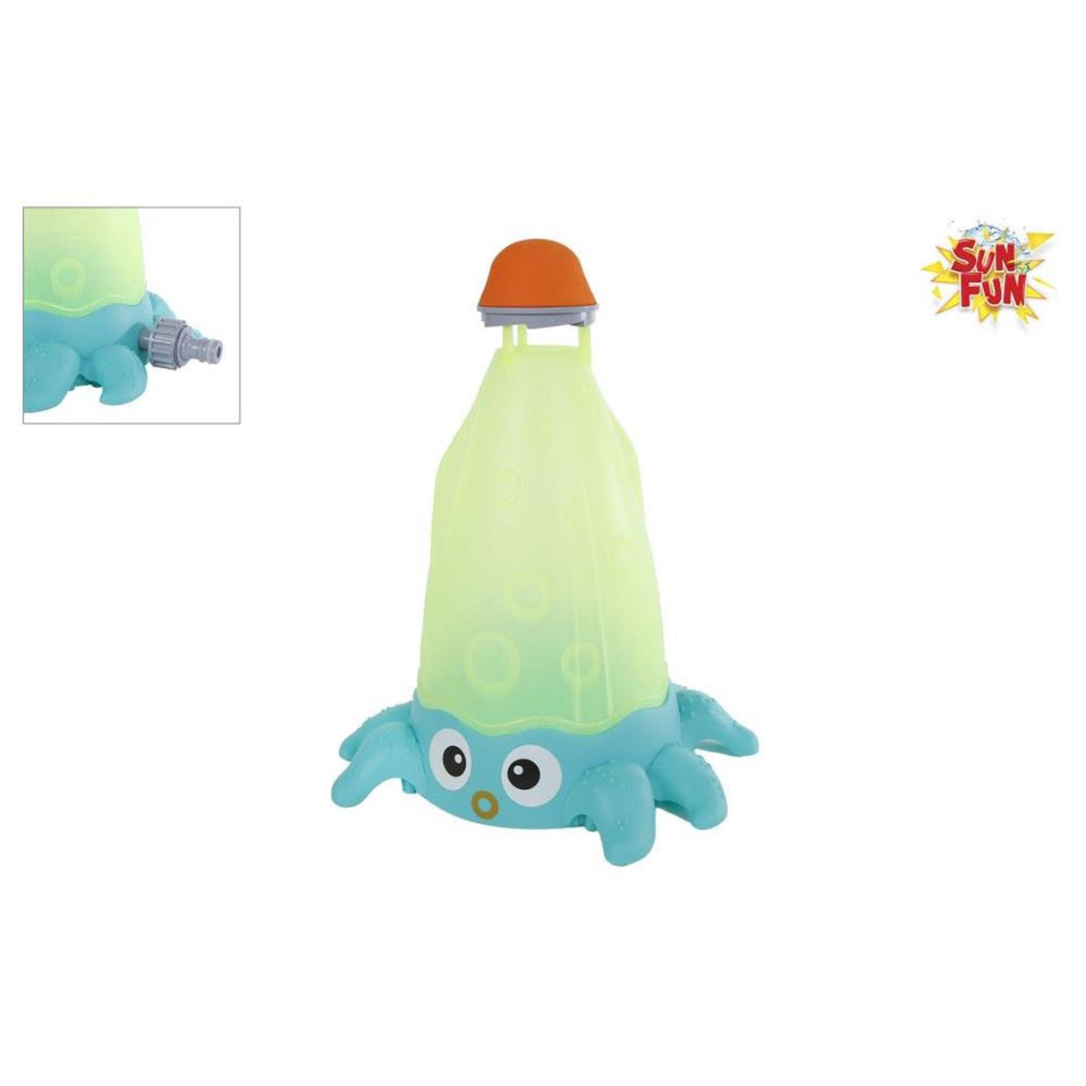 Pulvérisateur à eau amusante au soleil