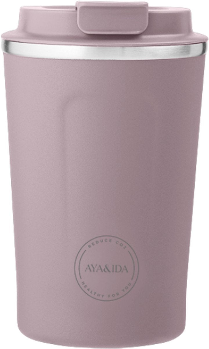 Aya ida aya ida - cup2go - tasse thermos - tasse à café - café à emporter - tasse de voyage - à emporter avec soi - 380ml - lavande