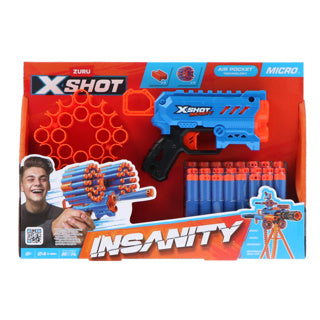 X-shot folie micro (24 fléchettes) | 3 pièces