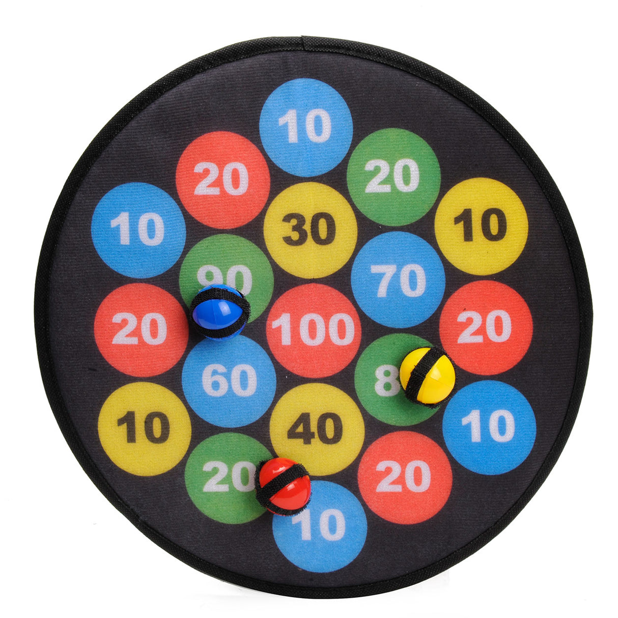 Cible de fléchettes avec Velcro