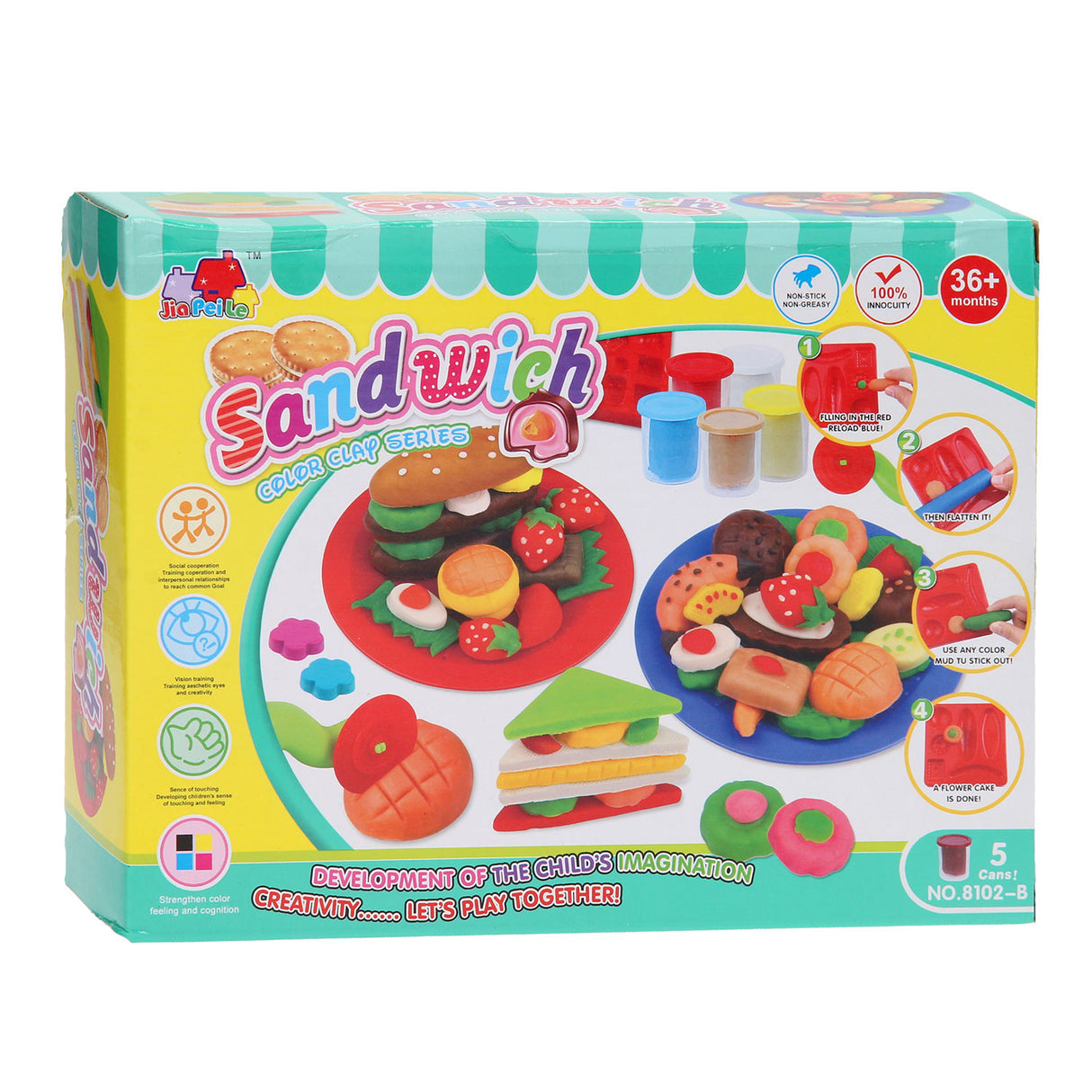 Sandwich en argile
