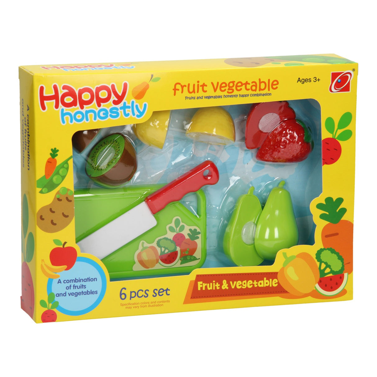 Couper des fruits avec planche à découper, 10 pcs.