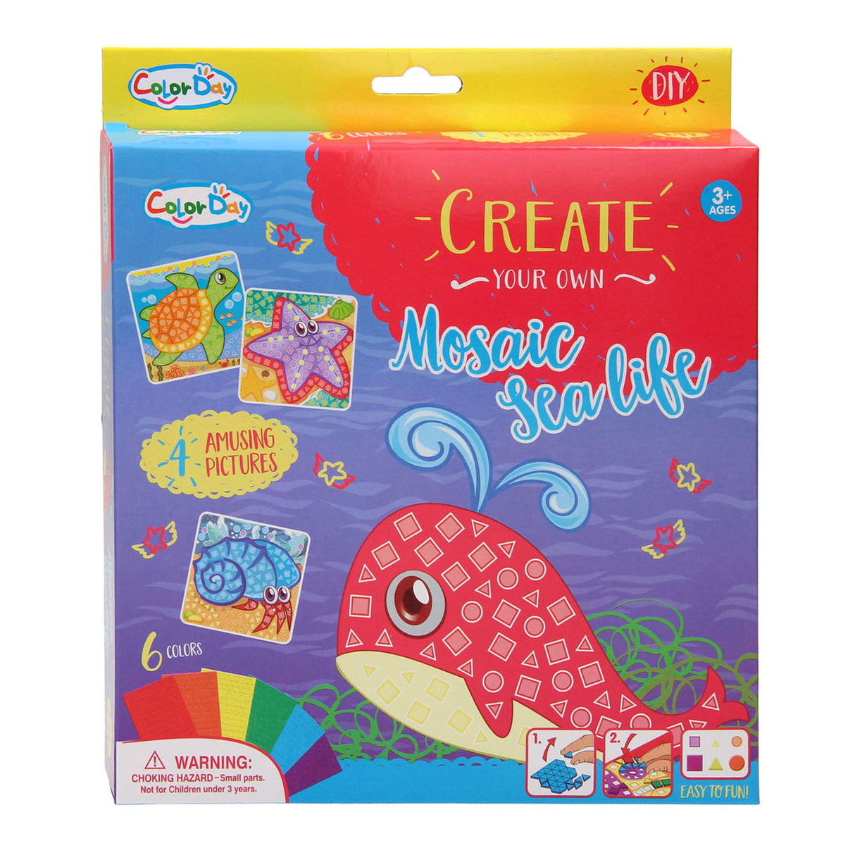 Mosaic Crafts Marine Animaux