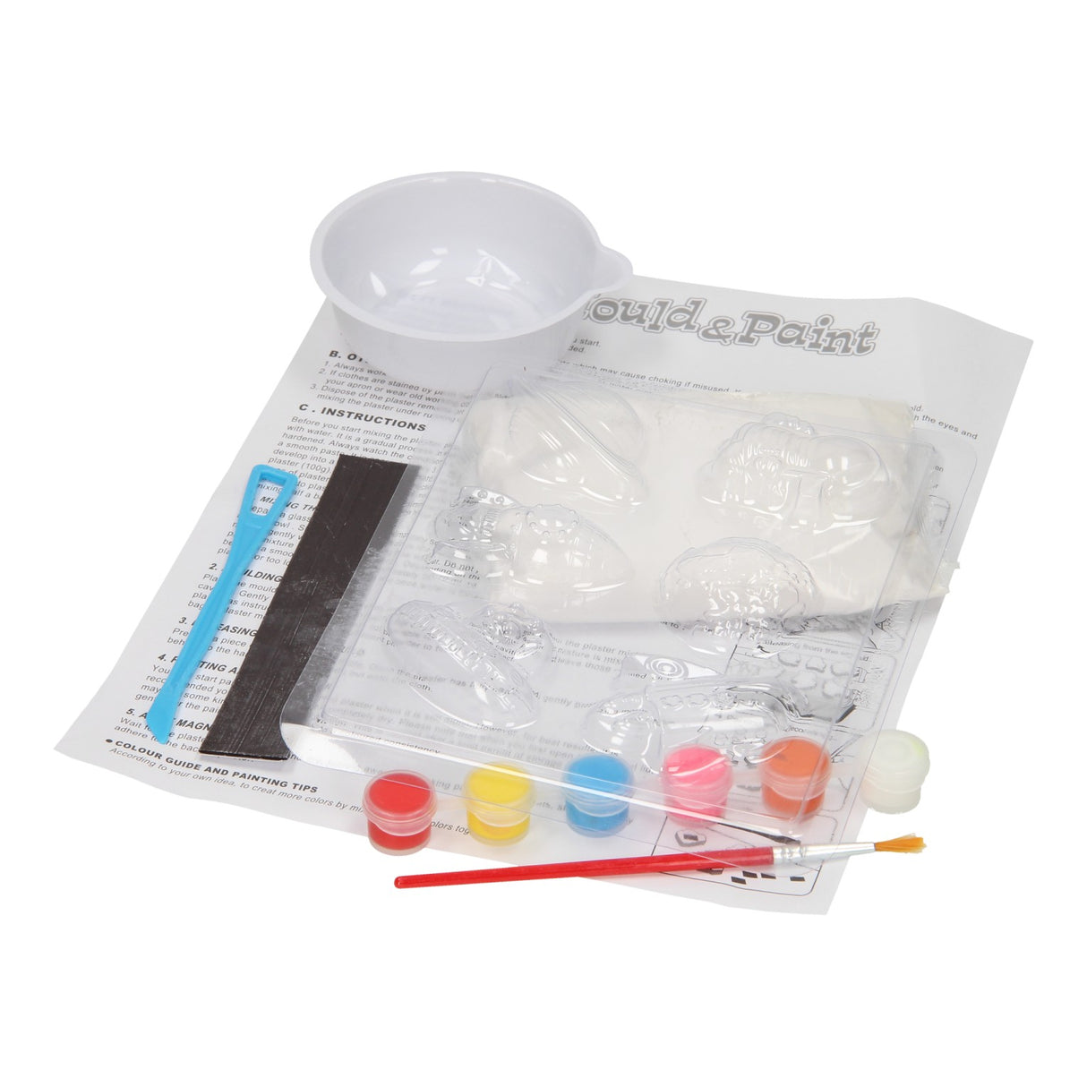 Aimants pour moulage en plâtre - espace