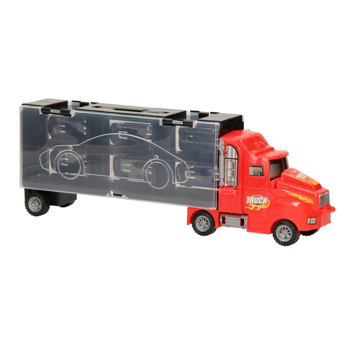 Rangement pour porte-voitures - rouge