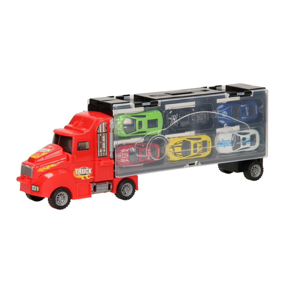 Rangement pour porte-voitures - rouge