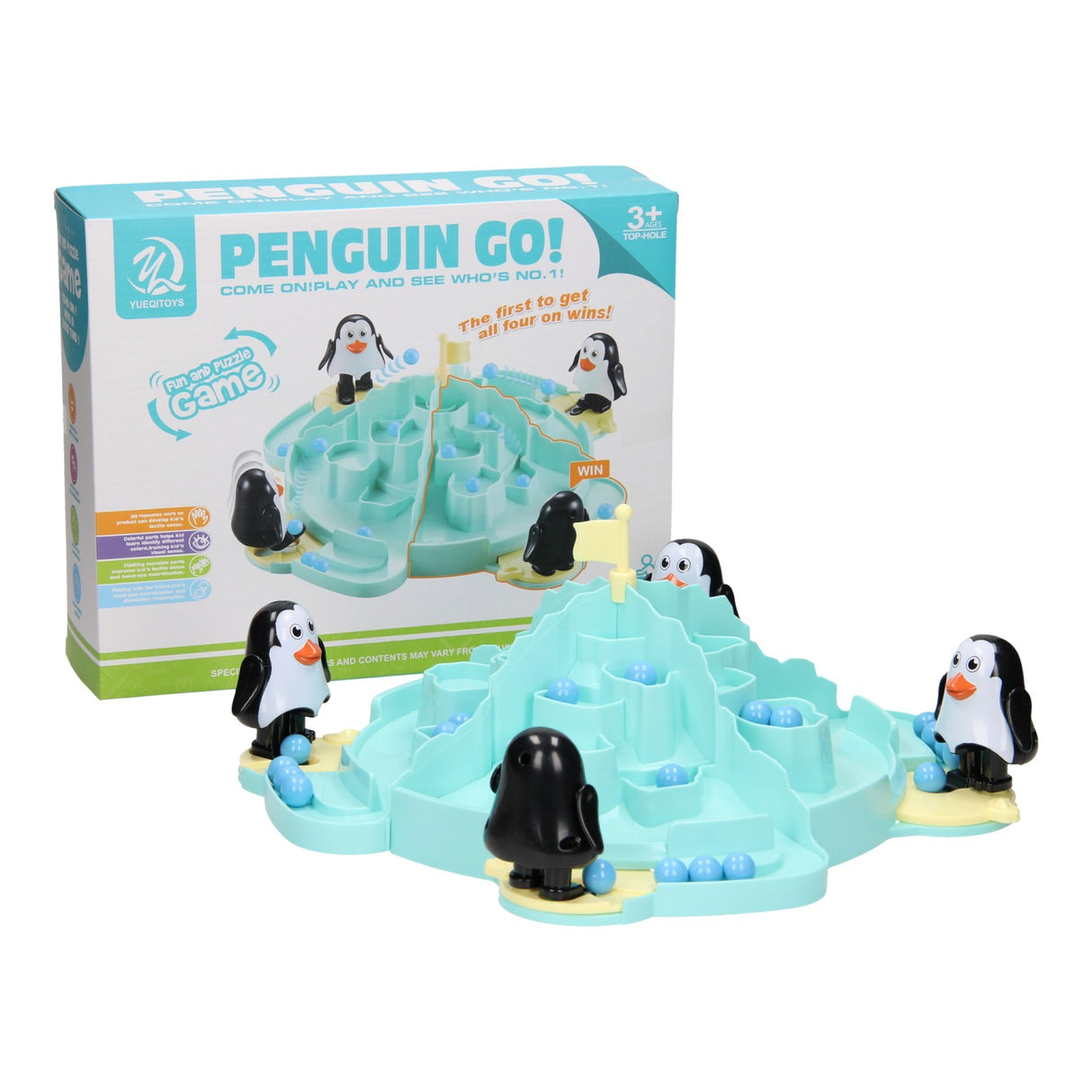 Jeu de pingouin Hoppe Go