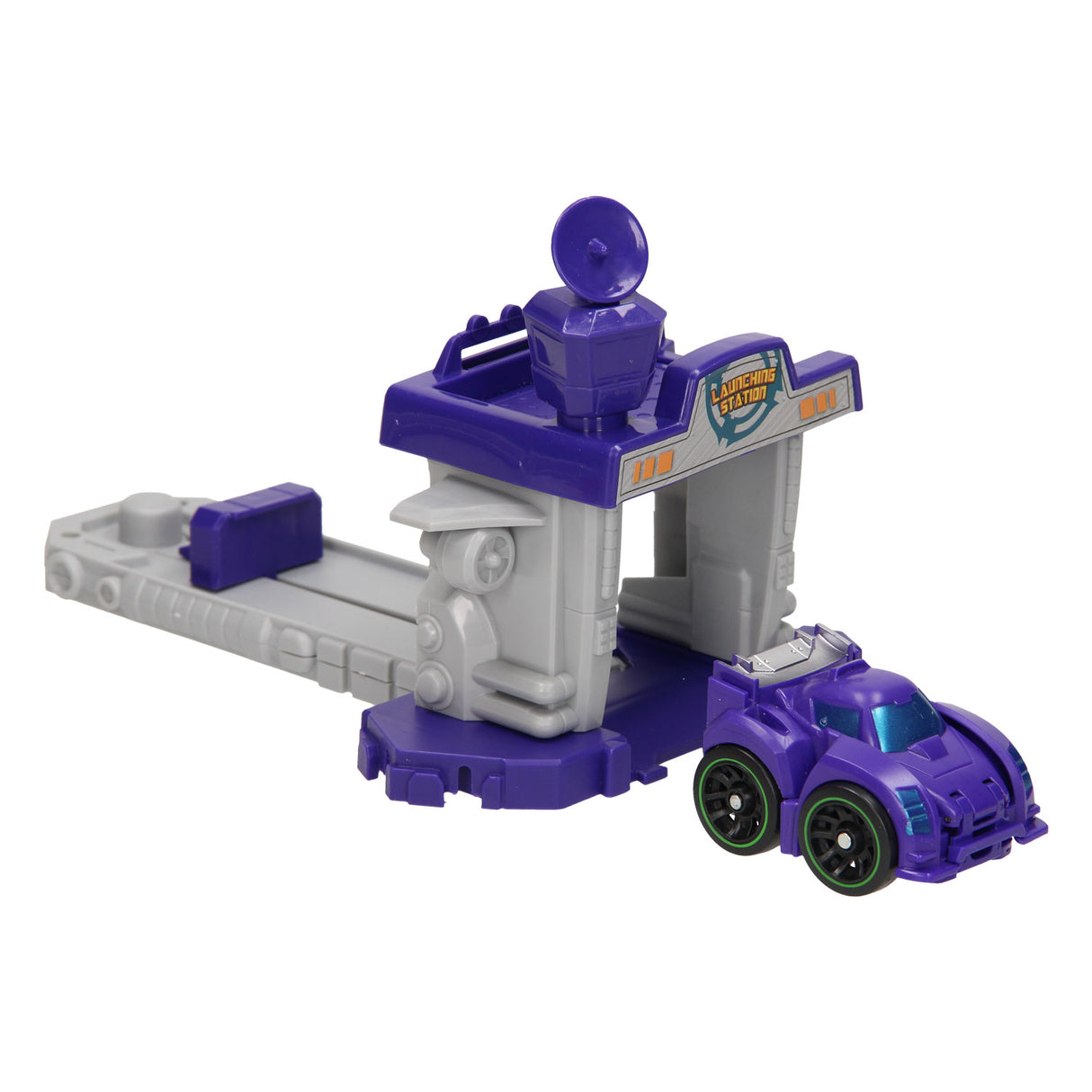 Robot Max Max Robot Transforming Set Launchbaan Purple
