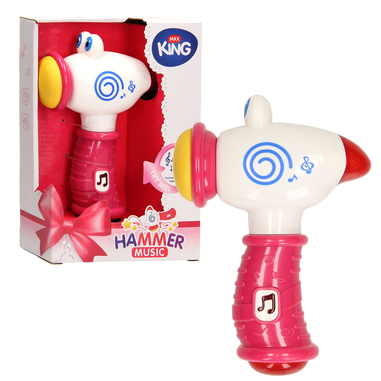 Marteau pour tout-petit rose