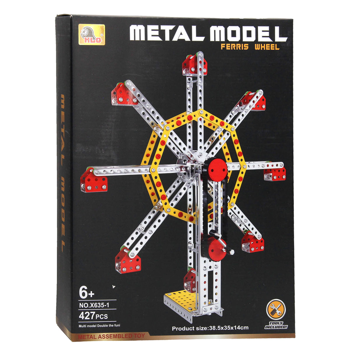 Coffret de construction grande roue, 427 pièces.