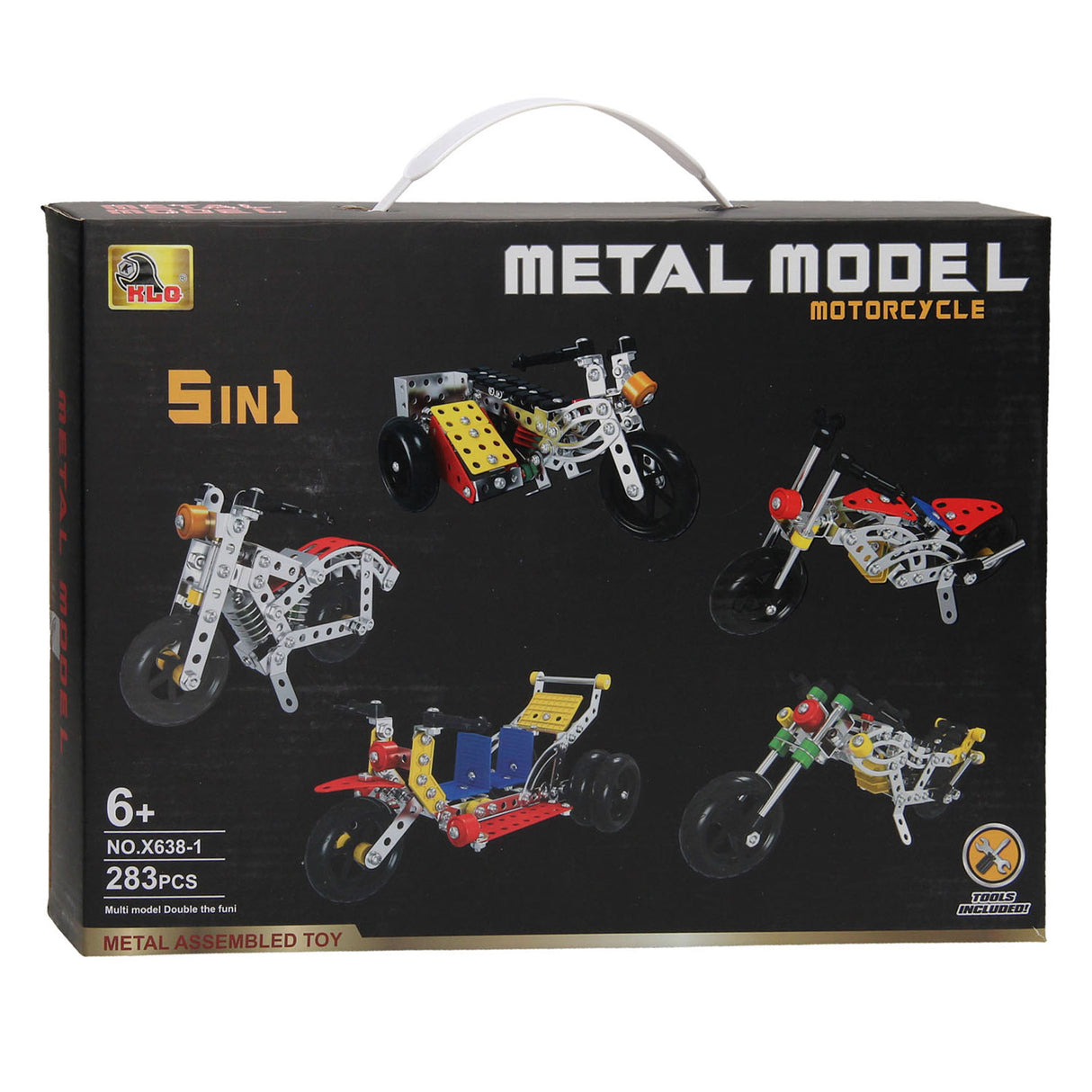 Jeu de construction Moteurs 5en1, 283 pcs.