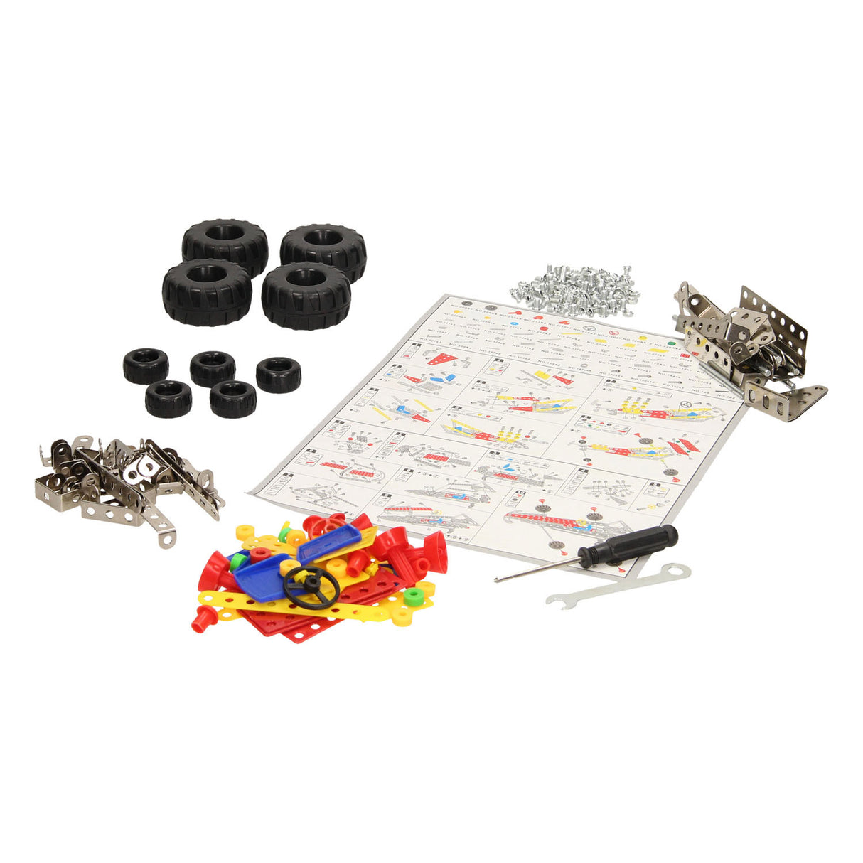 Jeu de construction véhicules 5 en 1, 236 pcs.