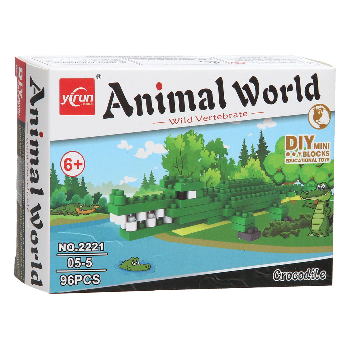 Jeu de construction animaux