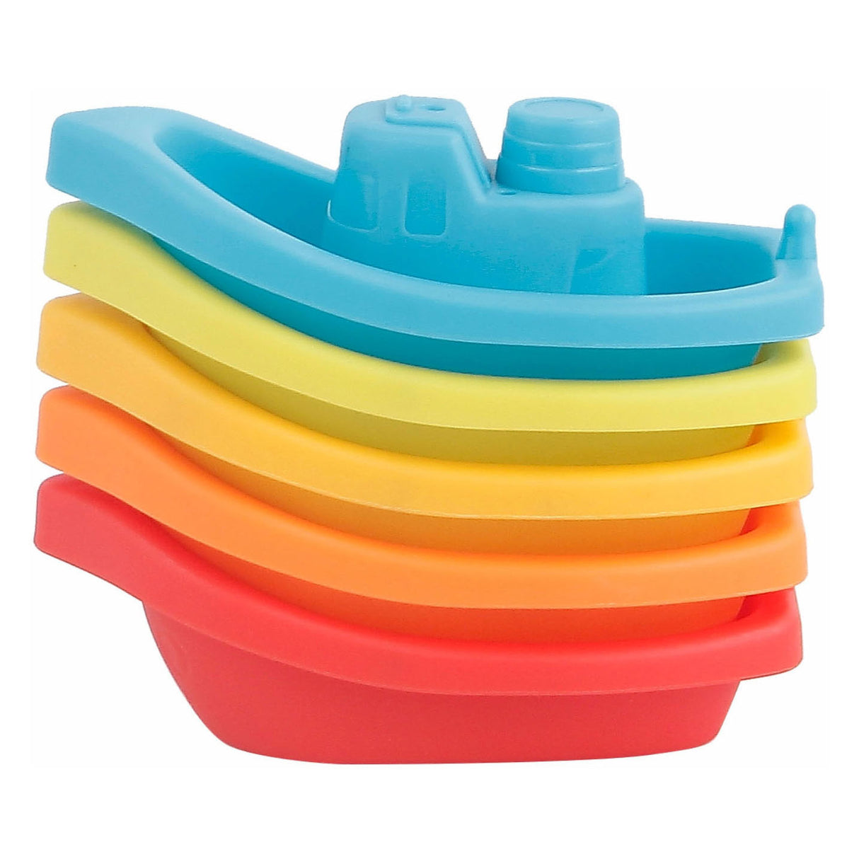 Bateaux de bain colorés, 5 pcs.