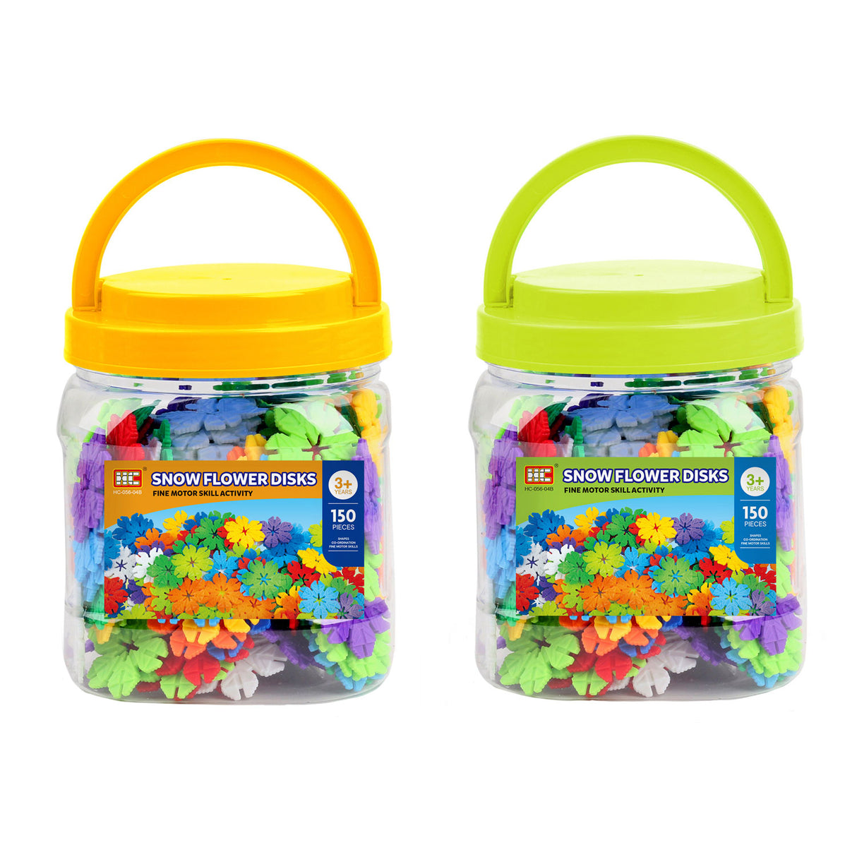 Fleurs de construction en boîte de rangement, 150 pcs.