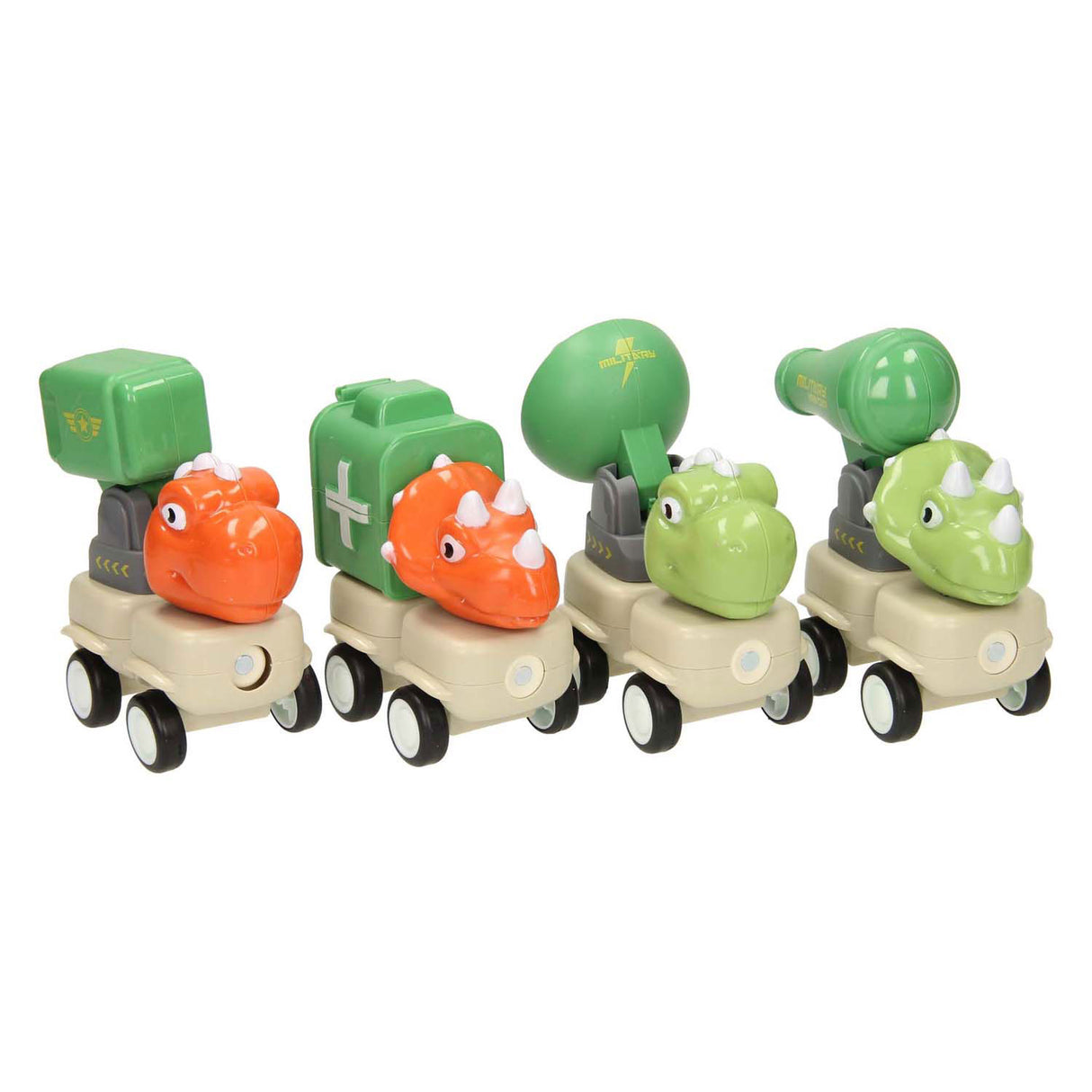 Jeu d'aimants dinosaure, 8 pcs.