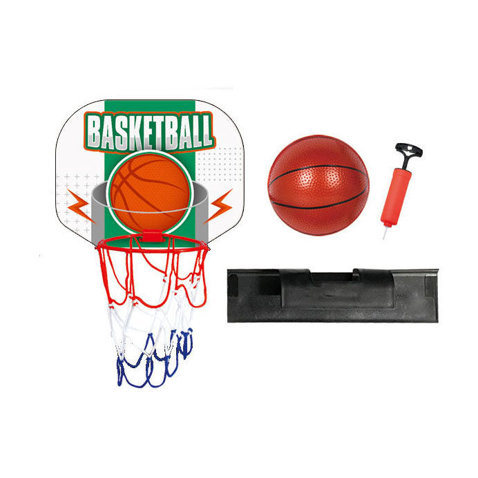 Panneau de basket avec ballon