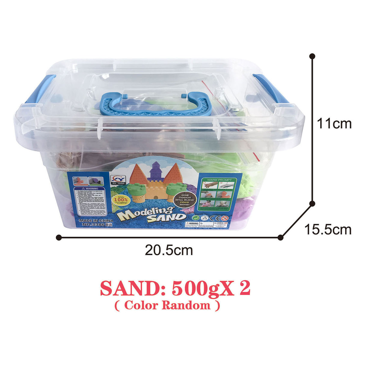 Ensemble de sable à modeler