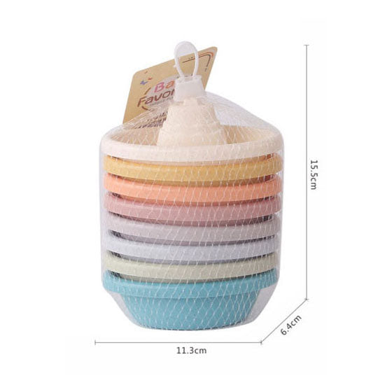 Jouets Lobbes, par exemple bateaux de bain pastel, 8 pcs.