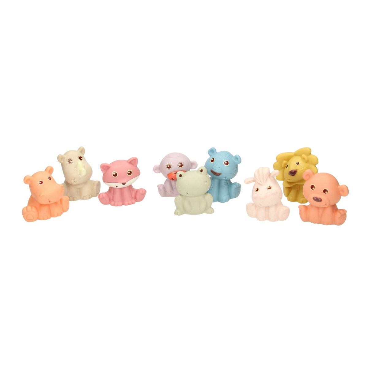 Animaux de bain en filet, 3 pcs.
