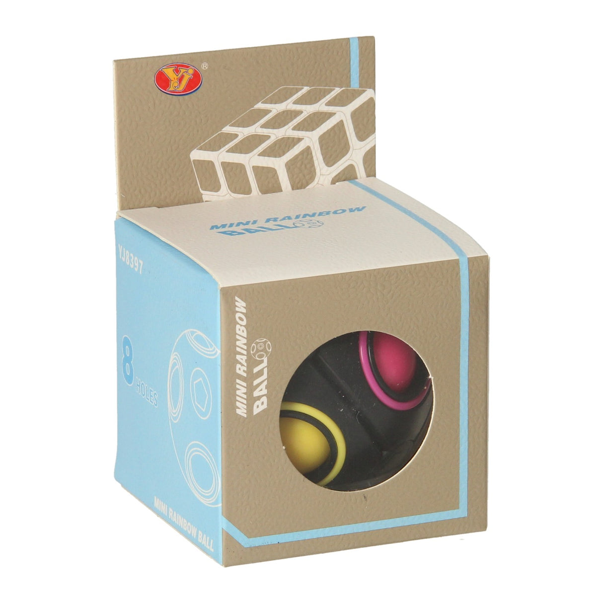 Boule de puzzle magique noire