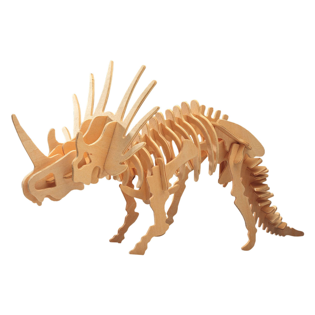 Kit de construction en bois Styracosaure
