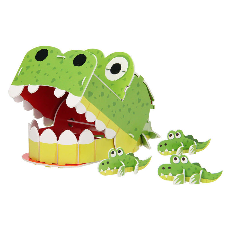 Kit de construction crocodile 3D