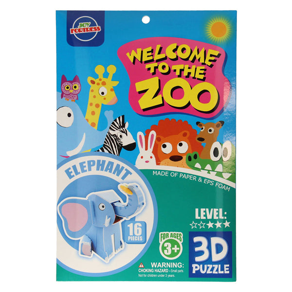Kit de construction éléphant 3D