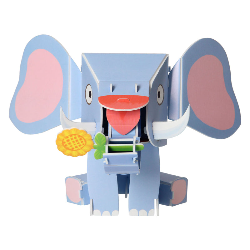 Kit de construction éléphant 3D