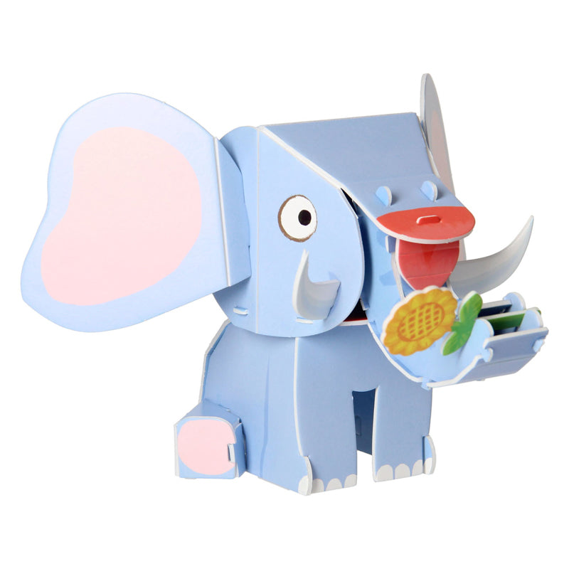 Kit de construction éléphant 3D