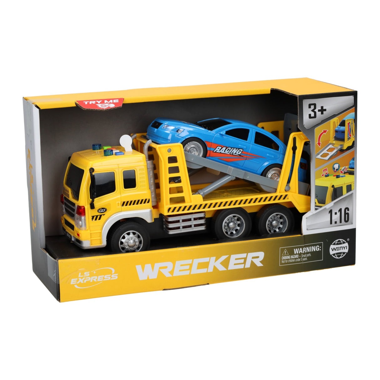 Dépanneuse Transporter avec lumière et son de voiture