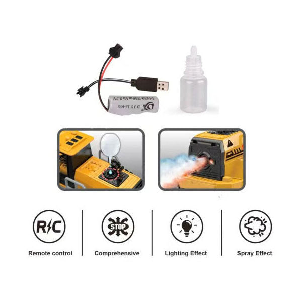 Chargeur frontal de construction contrôlé RC