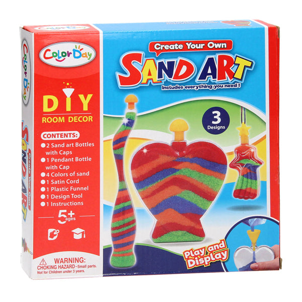 Arc-en-ciel d’art de sable