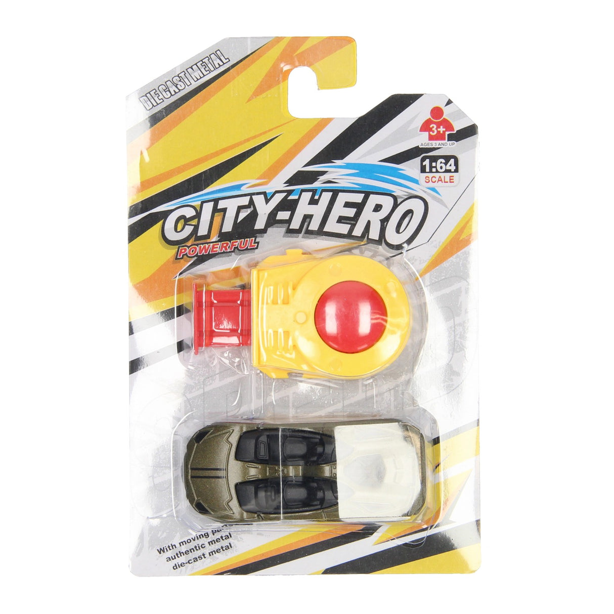 Jeu de tir en voiture en métal