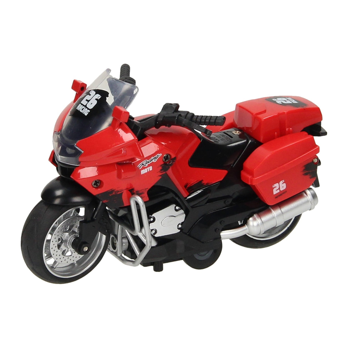 Moteur pull-back rouge avec lumière et son