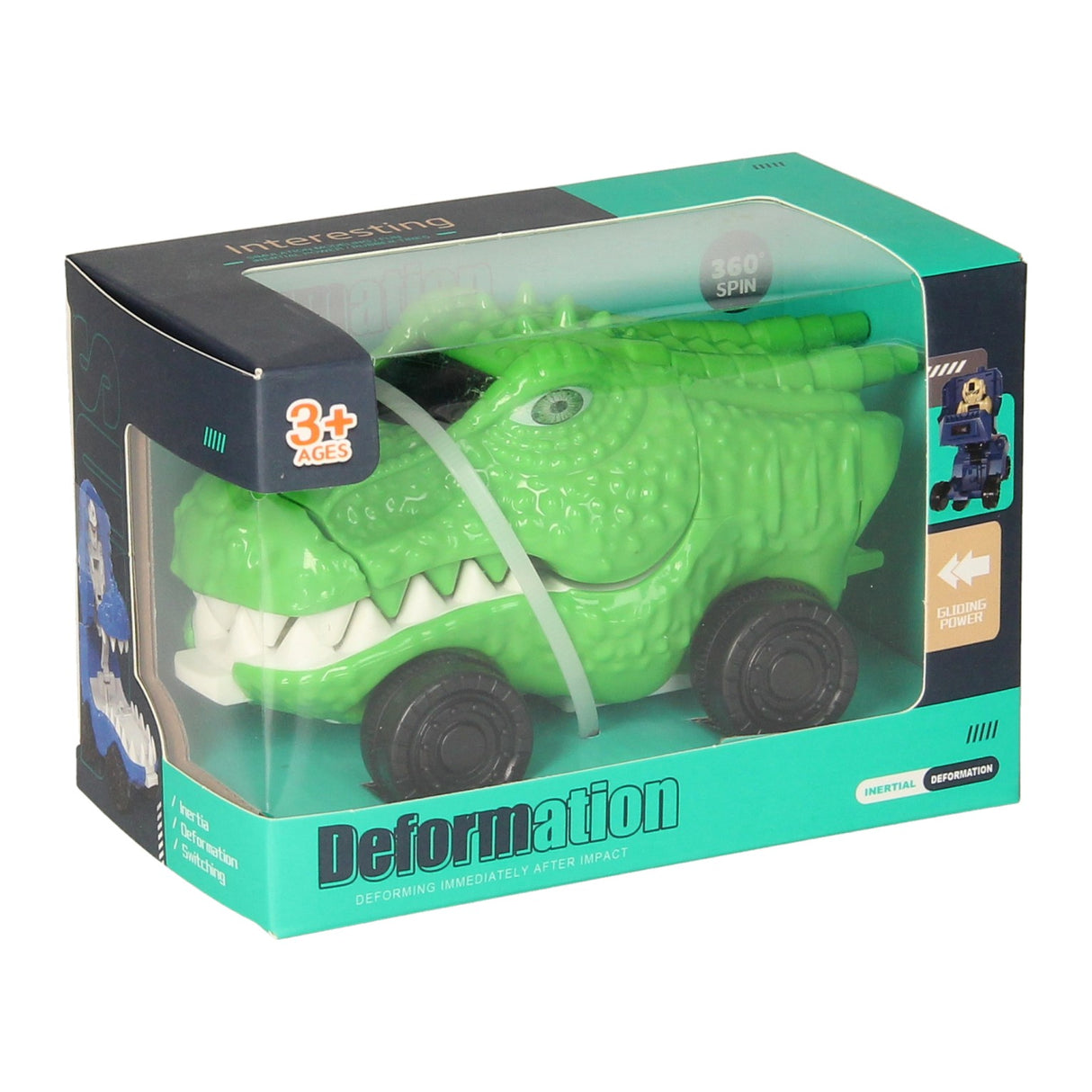 Dino transforme la voiture araignée 360